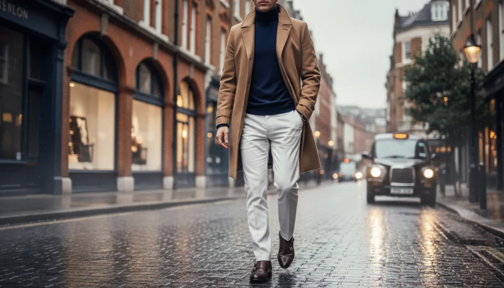 24 Cool White Pants Outfits for Men 19 image 110