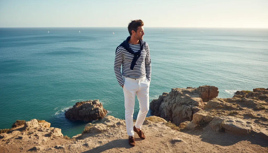 24 Cool White Pants Outfits for Men 21 image 114