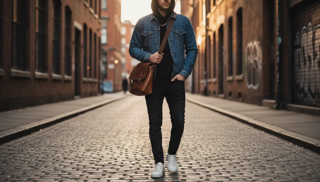 24 Stylish Denim Jacket Outfit Ideas for Men 4 image 1157