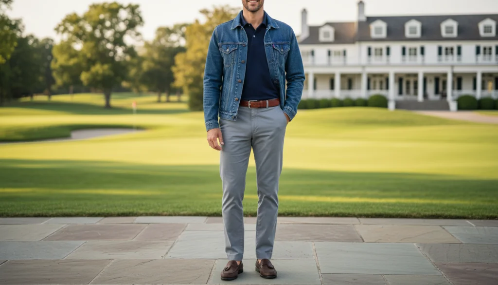24 Stylish Denim Jacket Outfit Ideas for Men 17 image 1160