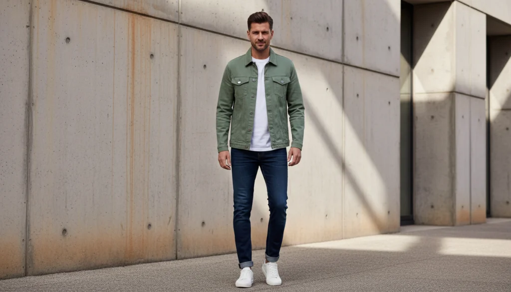 24 Stylish Denim Jacket Outfit Ideas for Men 18 image 1166