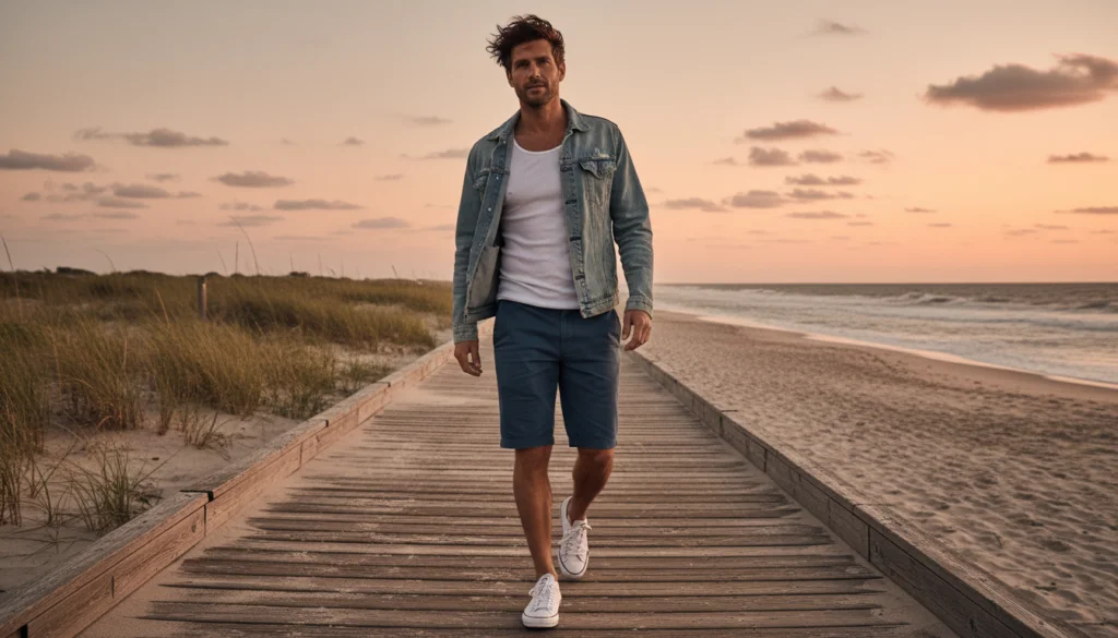 24 Stylish Denim Jacket Outfit Ideas for Men 11 image 1167