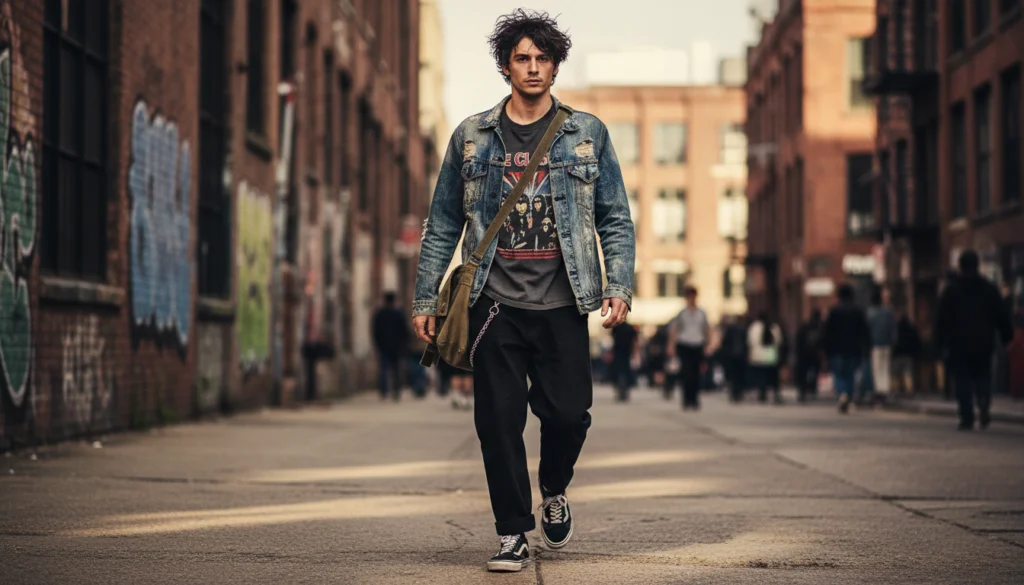 24 Stylish Denim Jacket Outfit Ideas for Men 13 image 1169