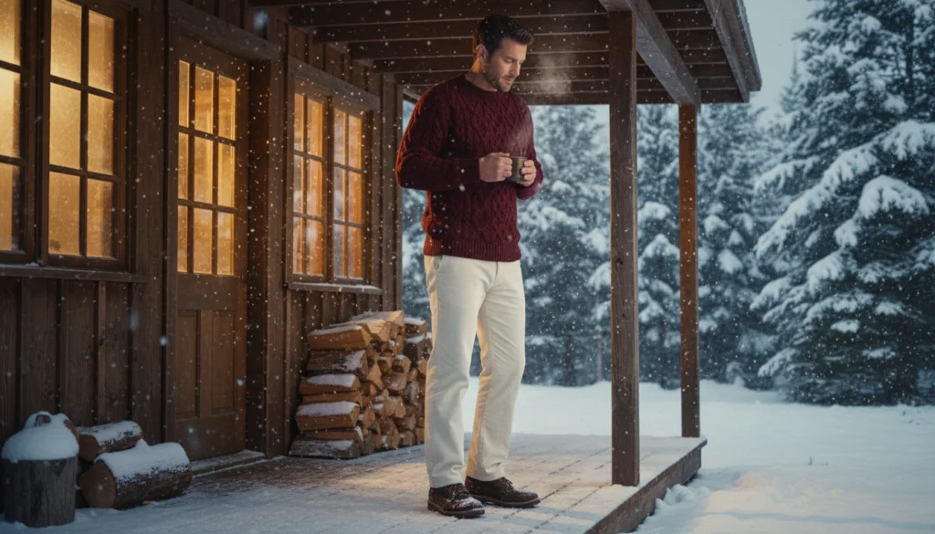24 Cool White Pants Outfits for Men 16 image 117