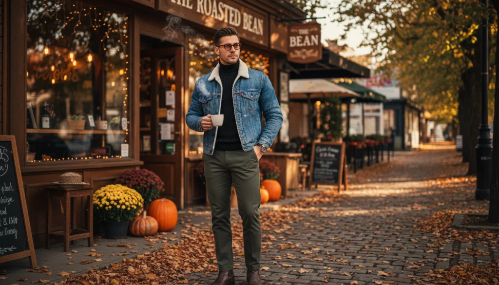 24 Stylish Denim Jacket Outfit Ideas for Men 6 image 1173