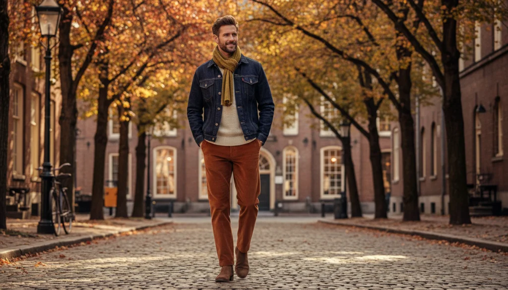 24 Stylish Denim Jacket Outfit Ideas for Men 15 image 1178