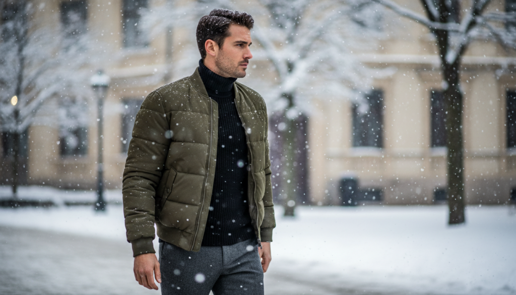 25 Bomber Jacket Outfit Ideas for Men 16 image 1277