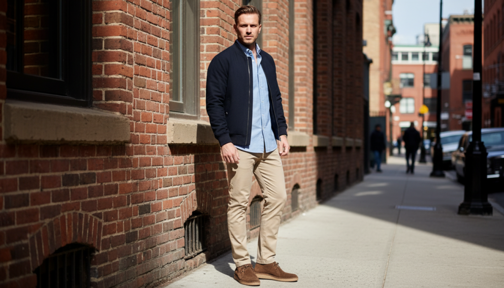 25 Bomber Jacket Outfit Ideas for Men 5 image 1281