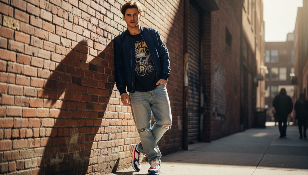 25 Bomber Jacket Outfit Ideas for Men 14 image 1292