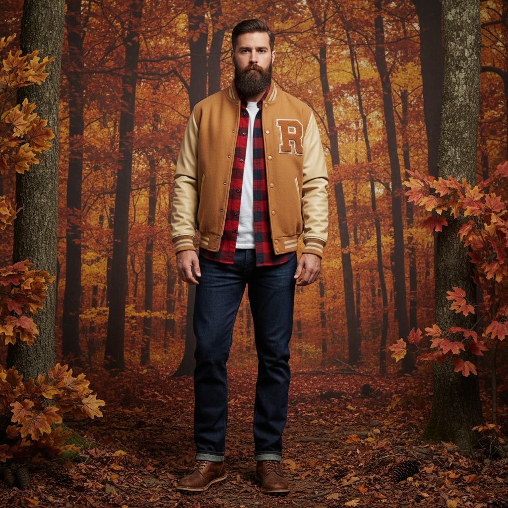 21 Varsity Jacket Outfit Ideas for Men 8 image 1313