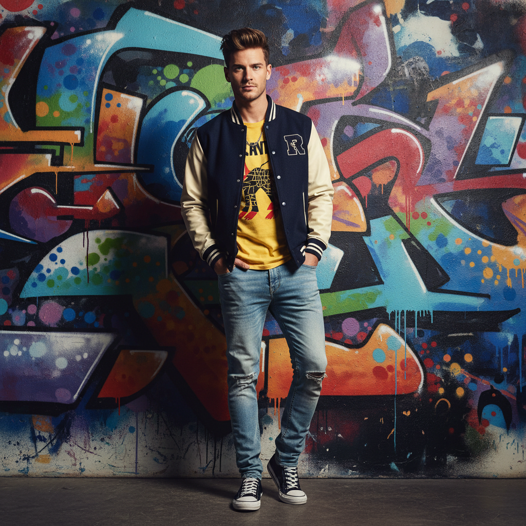 21 Varsity Jacket Outfit Ideas for Men 12 image 1314