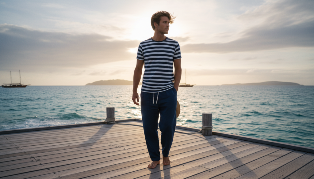 20 Relaxed Vacation Outfits for Men 3 image 133