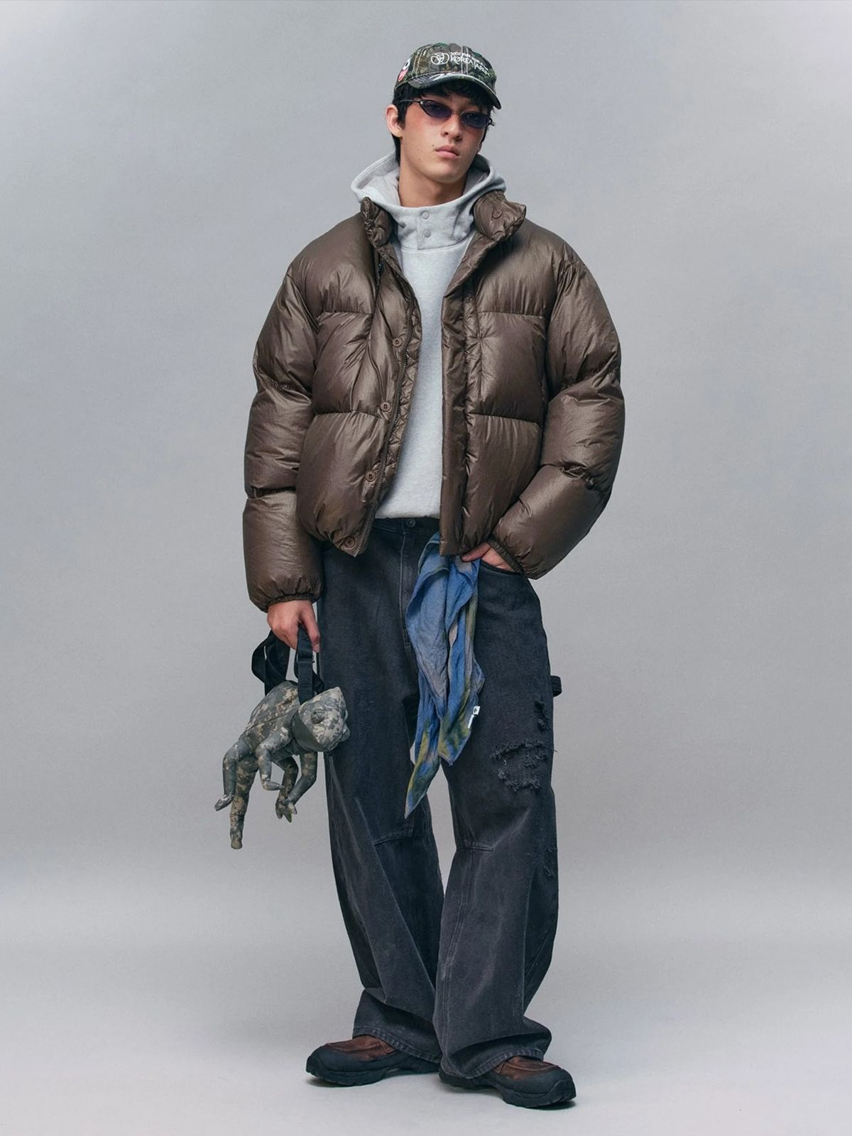 Men Puffer Jacket Outfit Ideas
