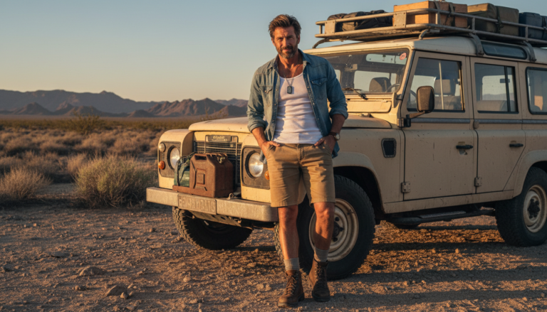 Relaxed Vacation Outfits for Men