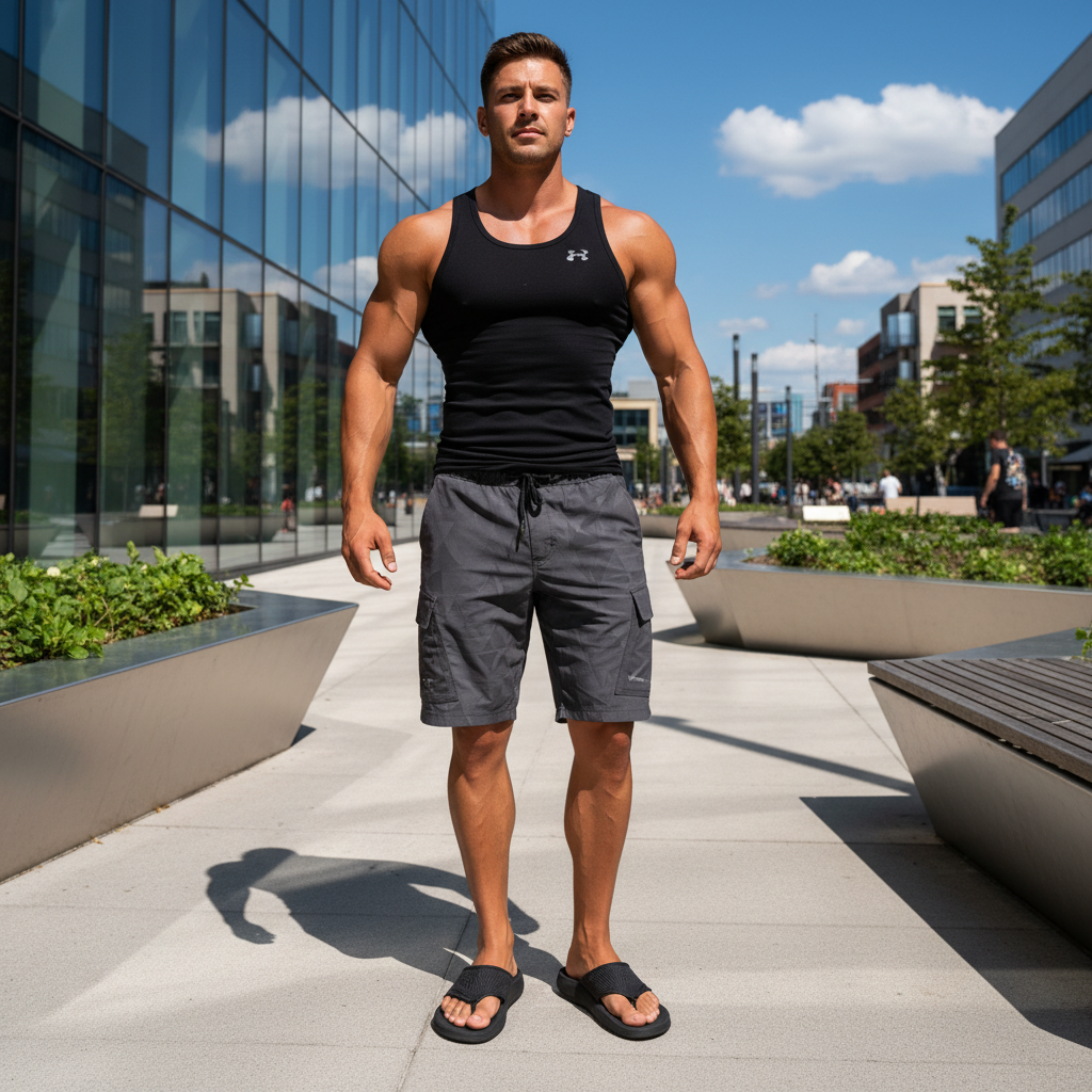 23 Men Flip Flop Outfit Ideas 5 image 153