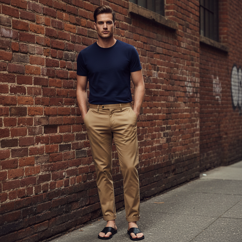 23 Men Flip Flop Outfit Ideas 3 image 155