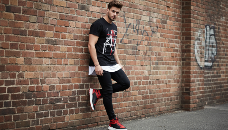 Graphic T-Shirt Outfit Ideas for Men