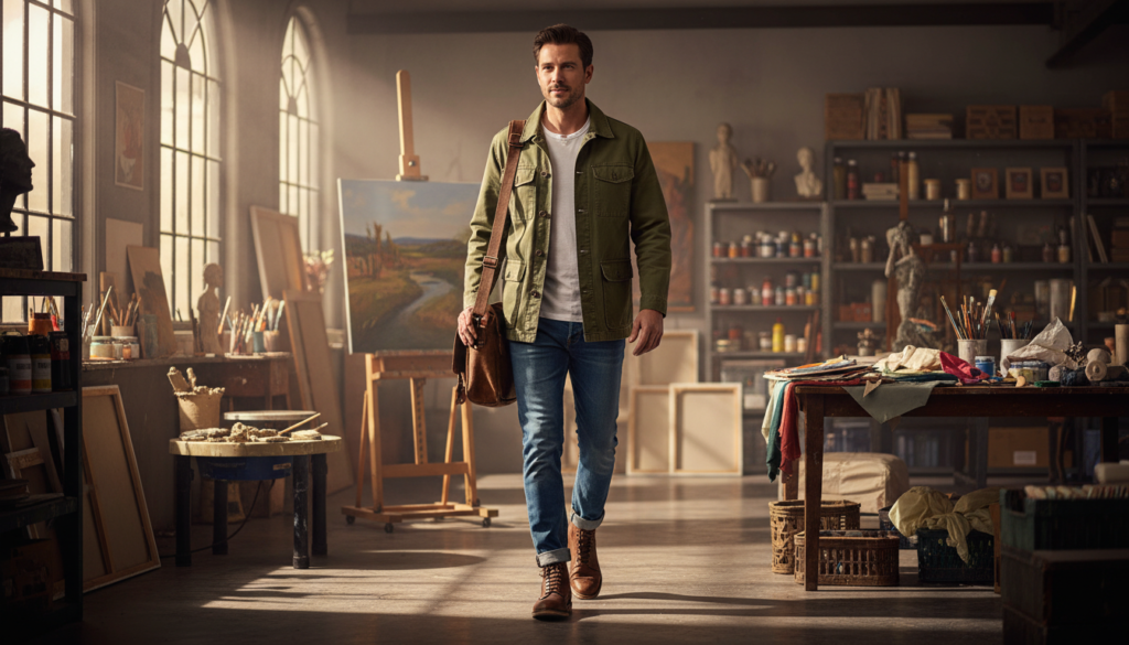 23 Slim-Fit Jeans Outfits for Men 14 image 244