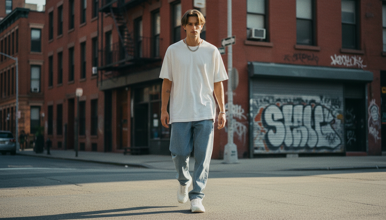 22 Best Baggy Jeans Outfit Ideas for Men 1 Baggy Jeans Outfit Ideas For Men