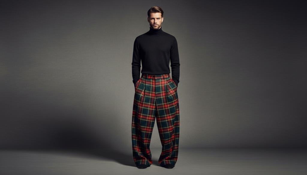 20 Wide Leg Pants Outfit Ideas for Men 17 image 353