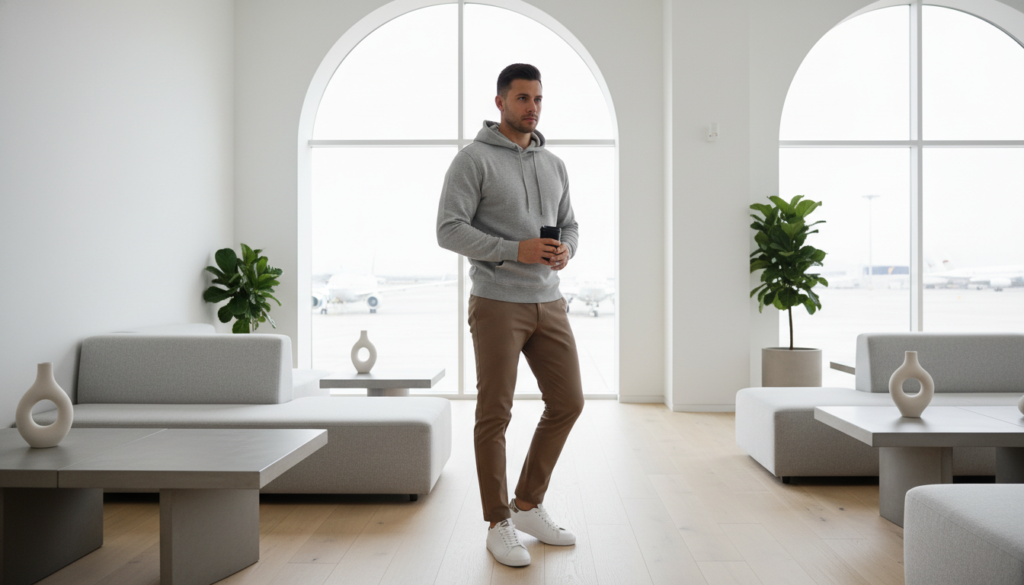 20 Brown Pants Outfit Ideas for Men 8 image 369