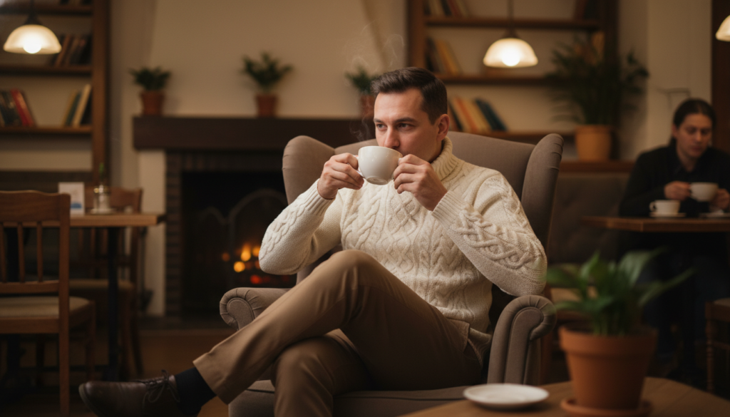 20 Brown Pants Outfit Ideas for Men 7 image 372