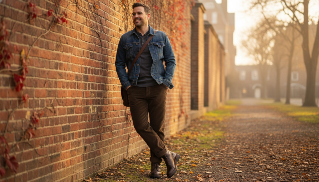 20 Brown Pants Outfit Ideas for Men 4 image 379