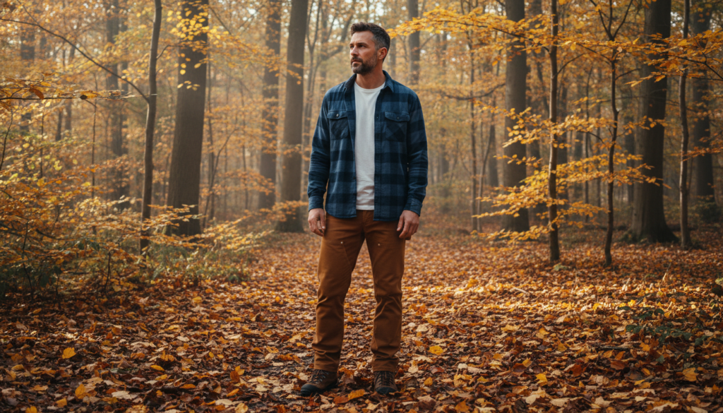 20 Brown Pants Outfit Ideas for Men 12 image 384