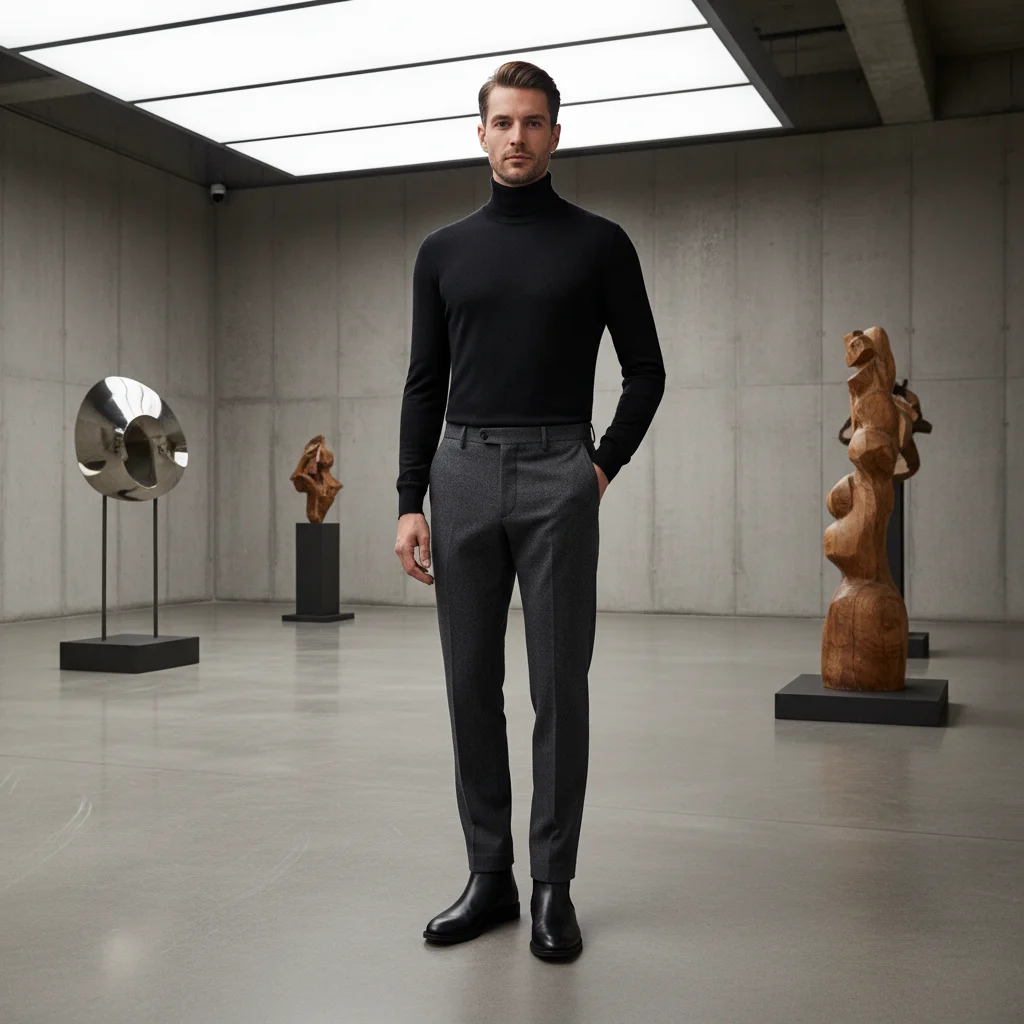 24 Grey Pants Outfit Combos for Men 4 image 390