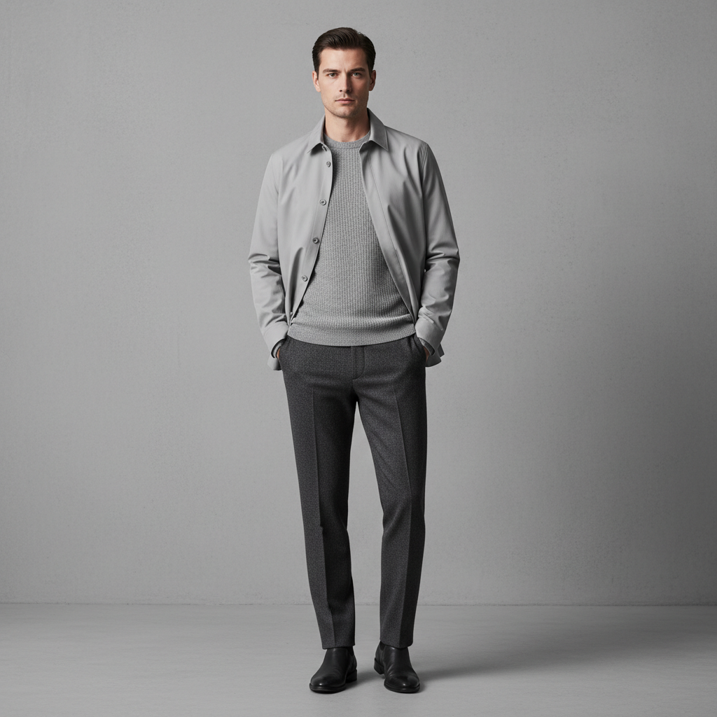 24 Grey Pants Outfit Combos for Men 12 image 393