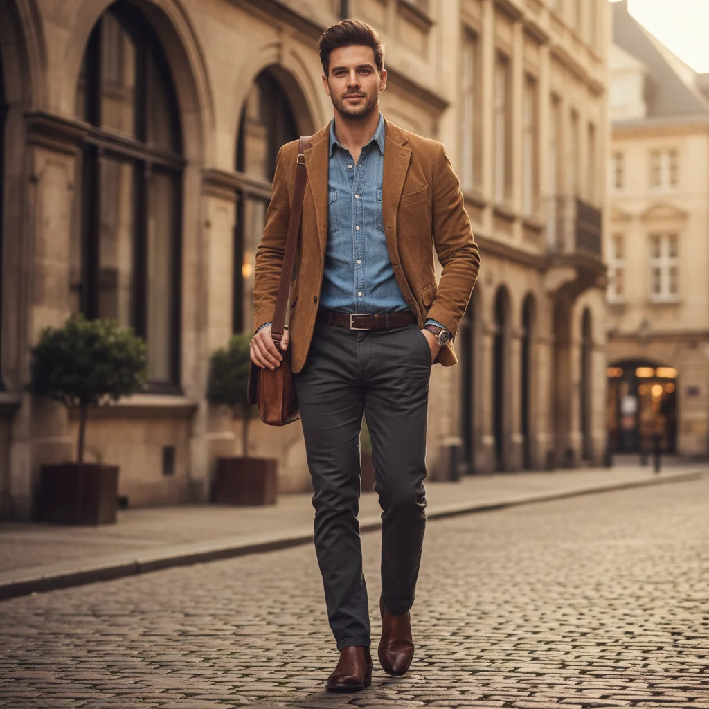 24 Grey Pants Outfit Combos for Men 22 image 398