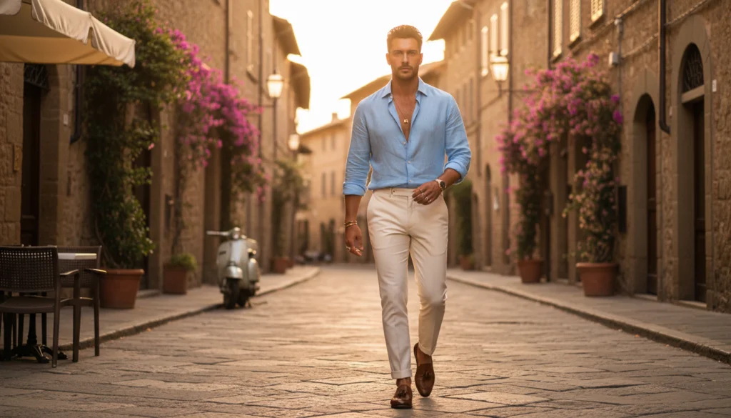 25 Men’s European Summer Fashion Looks 2 image 41