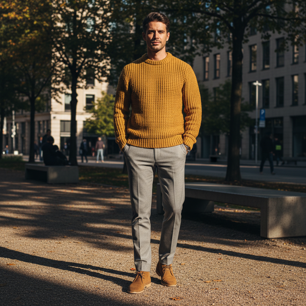 24 Grey Pants Outfit Combos for Men 19 image 411