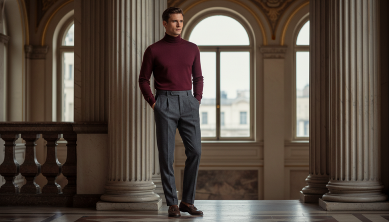 Men’s Turtleneck Outfit Ideas