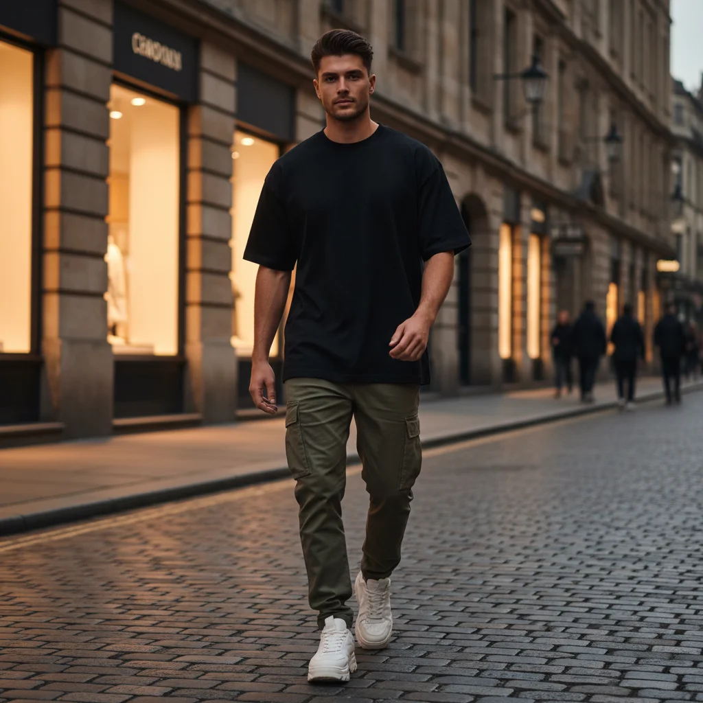 25 Oversized T-Shirt Outfit Ideas for Men 2 image 717