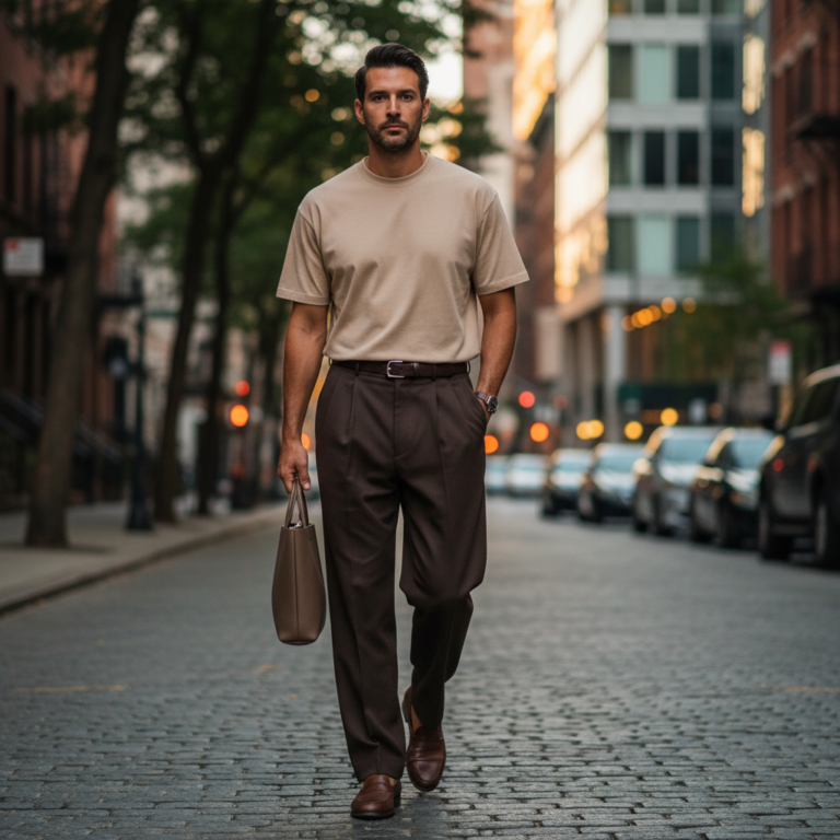 Oversized T-Shirt Outfit Ideas For Men