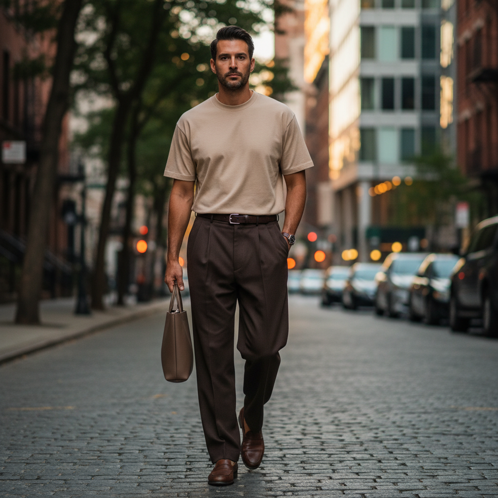 Oversized T-Shirt Outfit Ideas For Men