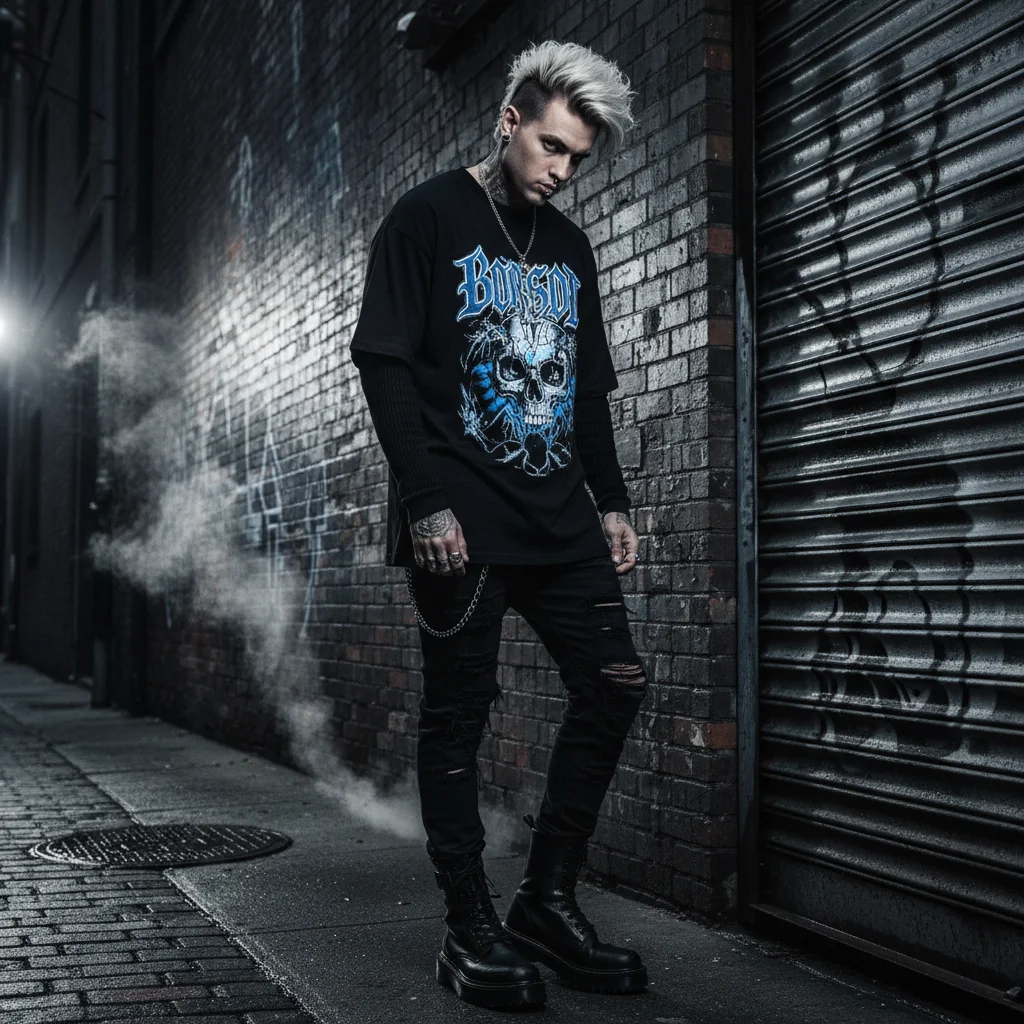 25 Oversized T-Shirt Outfit Ideas for Men 5 image 728