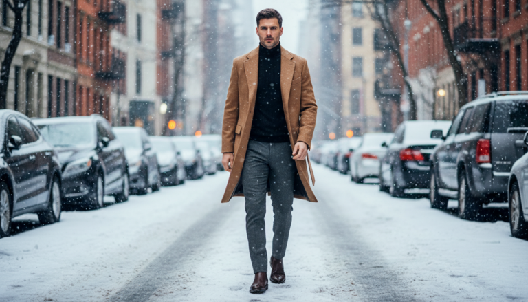 Winter Layered Outfit Ideas For Men