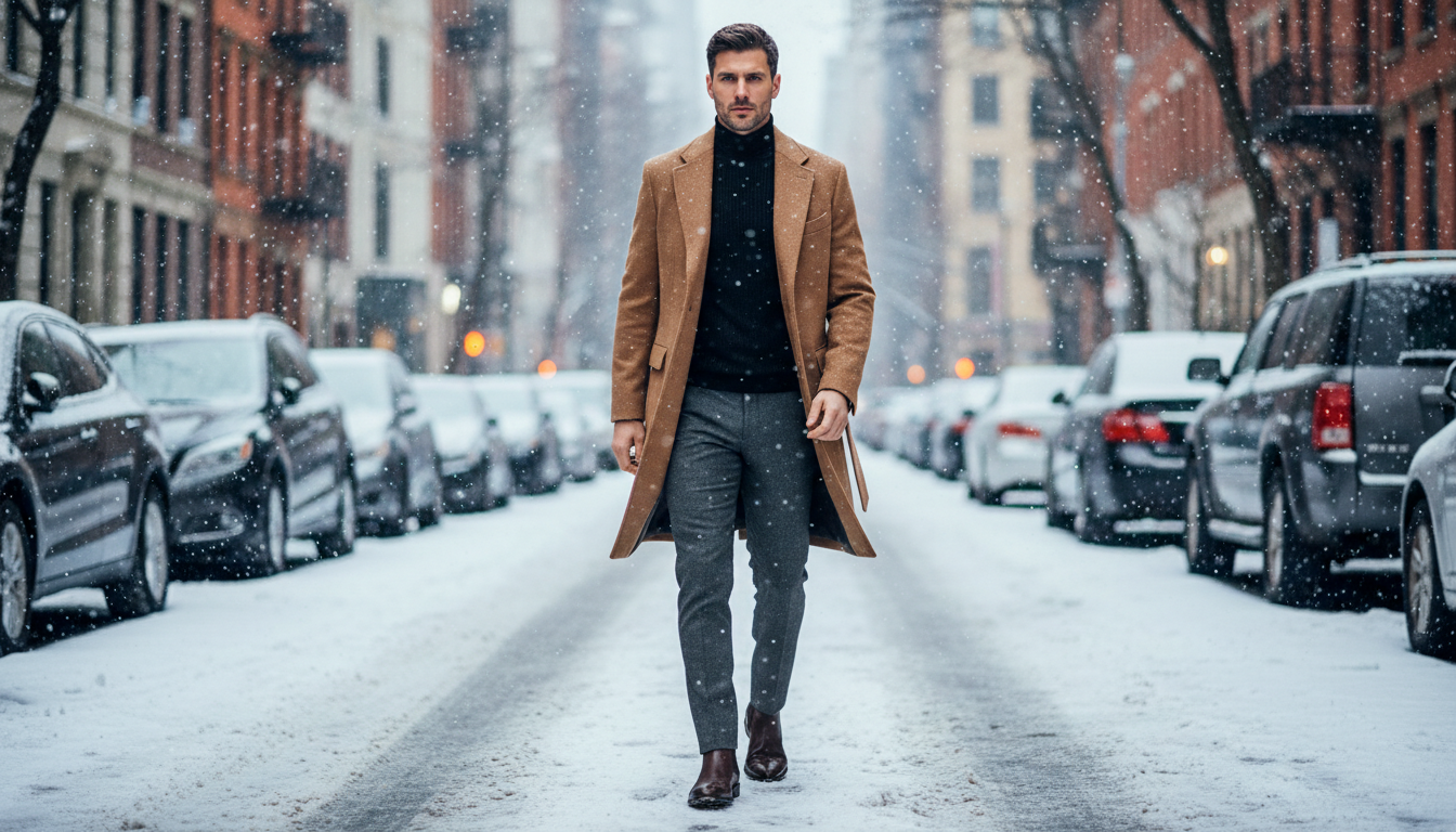 Winter Layered Outfit Ideas For Men