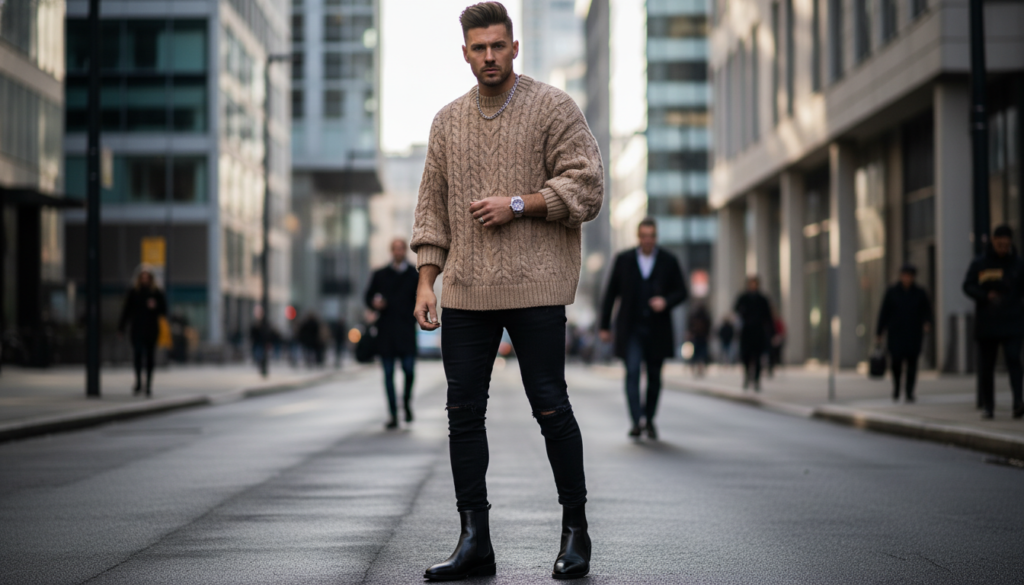 23 Men Sweater Outfit Ideas 10 image 848