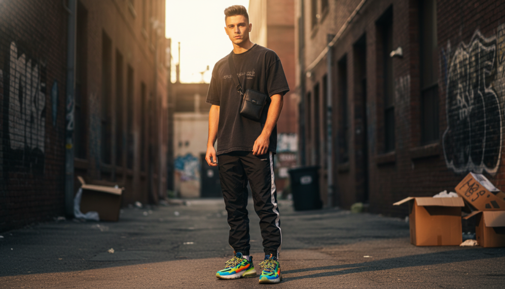 22 Black T-Shirt Outfit Ideas for Men 22 image 890