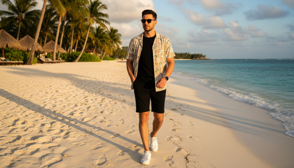 22 Black T-Shirt Outfit Ideas for Men 18 image 899