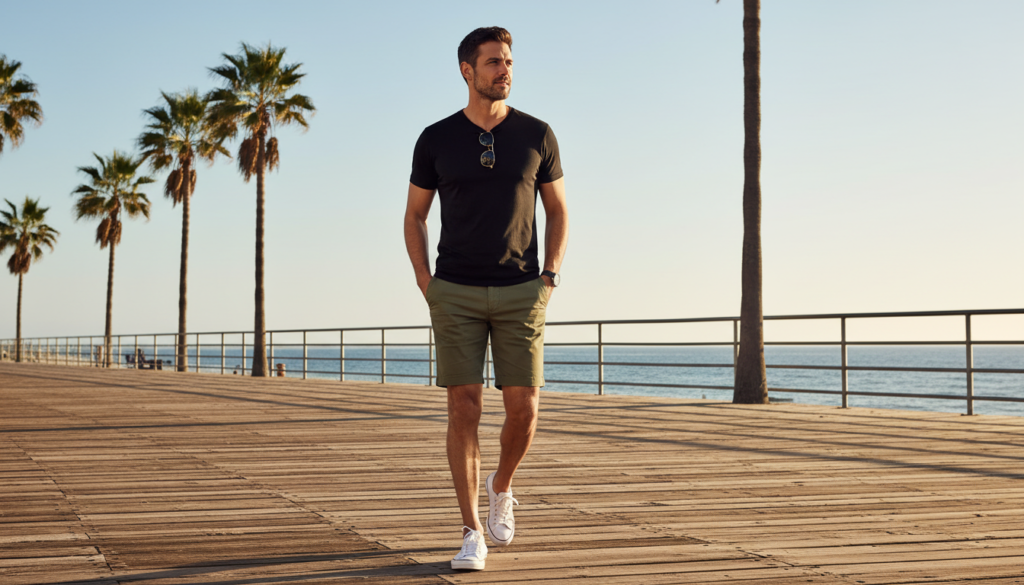 22 Black T-Shirt Outfit Ideas for Men 6 image 903