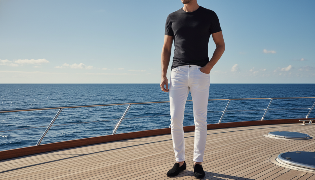 22 Black T-Shirt Outfit Ideas for Men 9 image 905