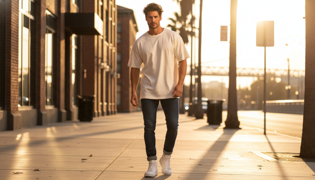 20 Best Oversized T-Shirt Outfit Ideas for Men 2 image 912
