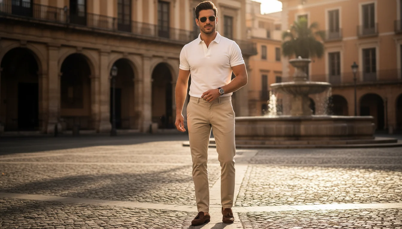 23 Polo Shirt Outfit Ideas for Men 1 Polo Shirt Outfit Ideas For Men