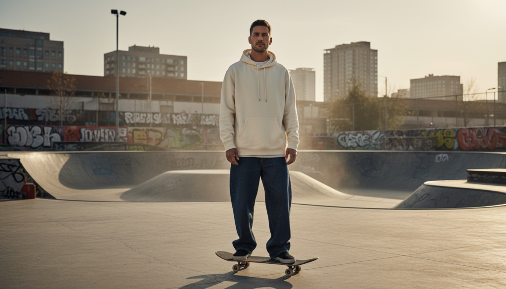 oversized streetwear silhouette