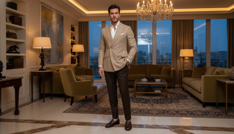 beige outfit ideas for men