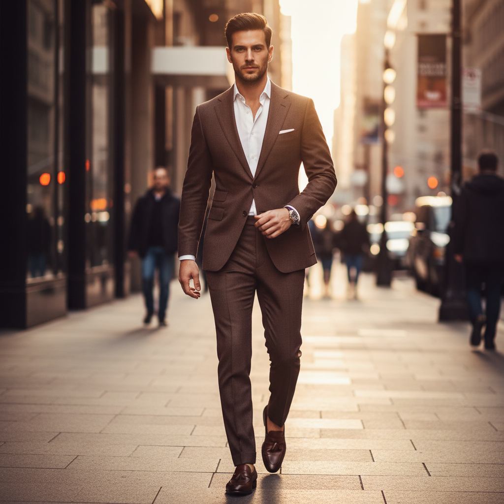 23 Brown Outfit Ideas for Men 2 image 22